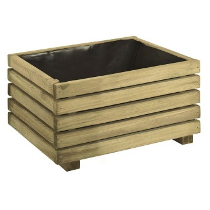 Bac à fleurs bois küb - petit volume