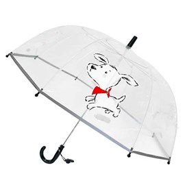 Parapluie enfant transparent scotty
