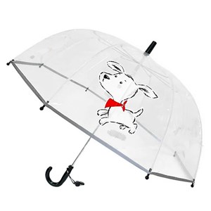 Parapluie enfant transparent chien