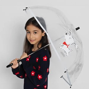 Parapluie enfant transparent scotty