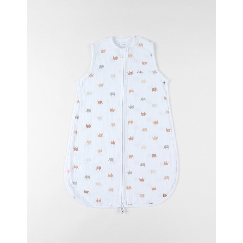 Gigoteuse 70 cm mousseline,