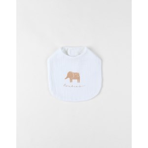 Lot de 3 bavoirs imprimé éléph...