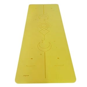 Tapis de yoga antidérapant star soleil