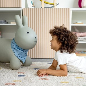 Animal sauteur gonflable lapin