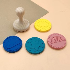 Tampons silicone - le ciel