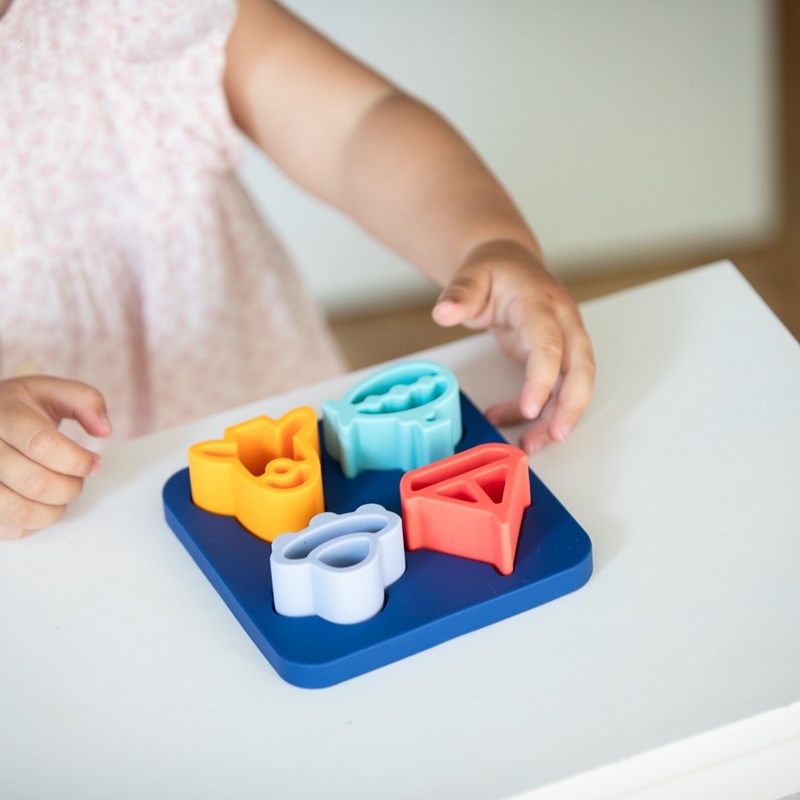 Puzzle en silicone - les engins