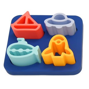 Puzzle en silicone - les engins