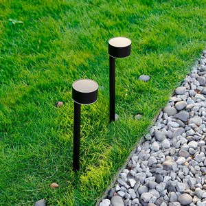 2 balises solaires à piquer noir forty