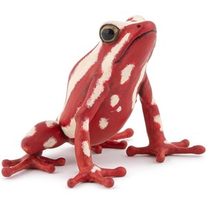 Figurine grenouille flèche tricolore