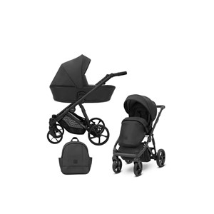 Poussette arizo 11 black eco cadre noir