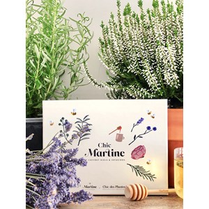 Coffret infusions – miels «chic martine»