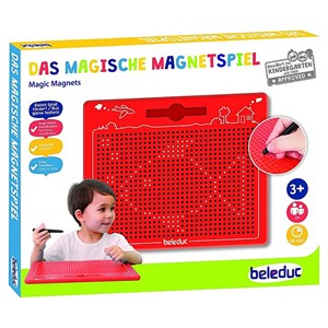 Tablette a dessins magnetique - rouge