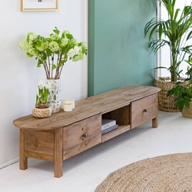 Meuble tv en bois recyclé 185 cm blaise