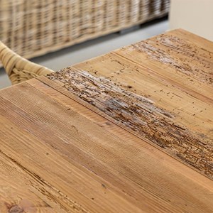 Table à manger en pin recyclé blaise