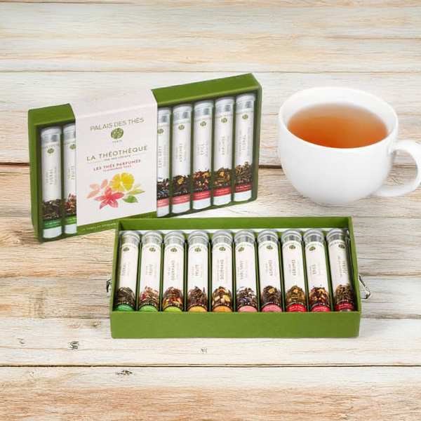 Coffret 10 thés parfumés - la théotèque