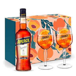 Coffret aperol spritz + 2 verres