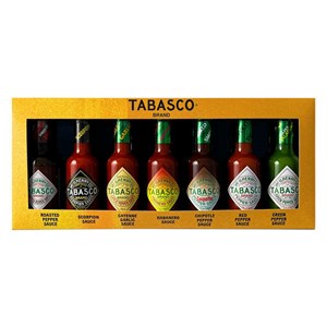 Coffret tabasco sizzling set - 7 saveurs