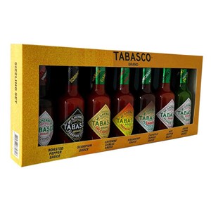 Coffret tabasco sizzling set - 7 saveurs