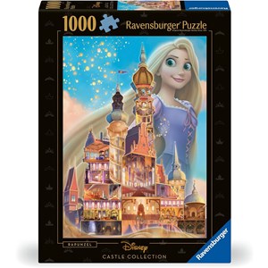 Puzzle raiponce châteaux disney 1000 pi