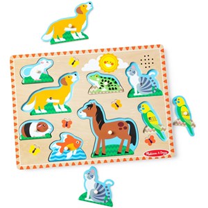 Puzzle sonore animaux de compagnie