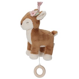 Boite à musique faon fairy garden