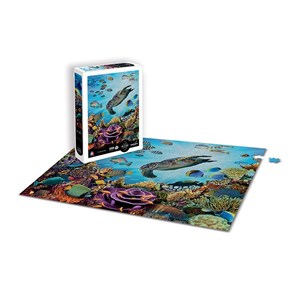 Puzzle calypto fonds marins 500 pcs xl