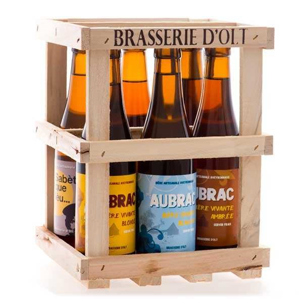 Coffret 6 bières de la brasserie d' olt