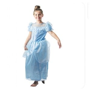 Costume princesse bleue 4 - 6 ans