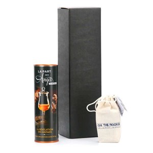 Verre whisky + 8 glaçons granit bretagne