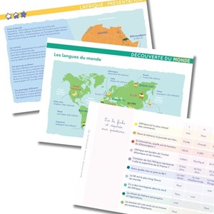 Carnet a la découverte du monde