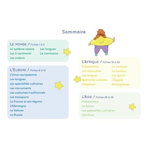 Carnet a la découverte du monde