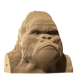 Puzzle 3d en carton gorilla