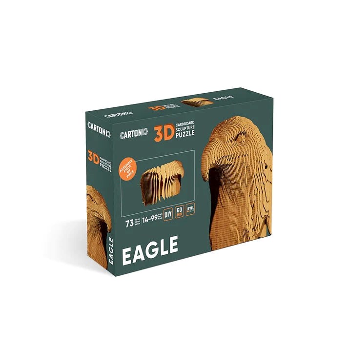 Puzzle 3d aigle cartonic
