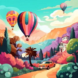 Mini diamond painting 25x25cm