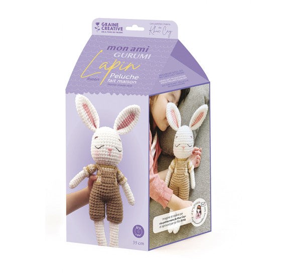 Kit complet amigurumi lapin cr