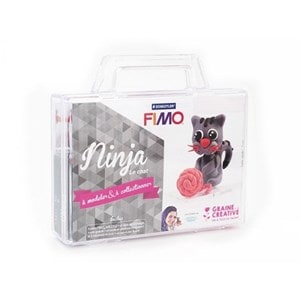 Kit fimo   malette ninja le chat