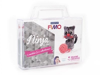 Kit fimo   malette ninja le chat