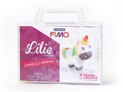 Kit fimo   malette lilie la lico