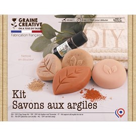 Kit diy savons poudres d'argile