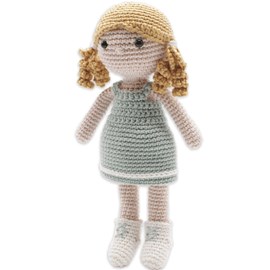 Kit amigurumi crochet fille brit