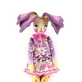 Kit de couture   iris flower bun