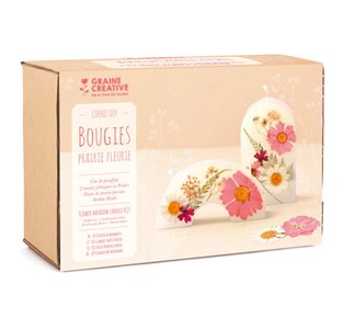 Kit bougies prairie fleurie perm