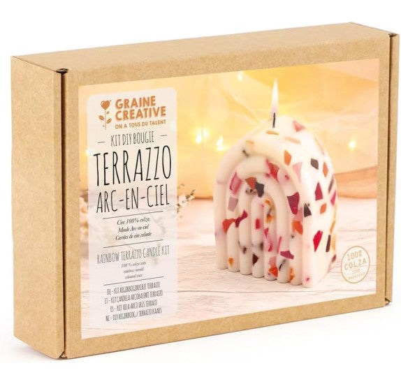 Kit bougies 'graine créative' te