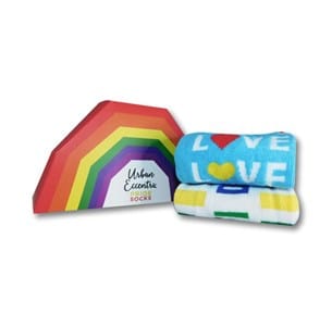 Chaussettes unisex rainbow pride