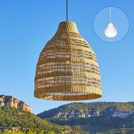 Suspension nomade bois freya long