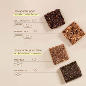 Découverte allaitement - 8 snacks