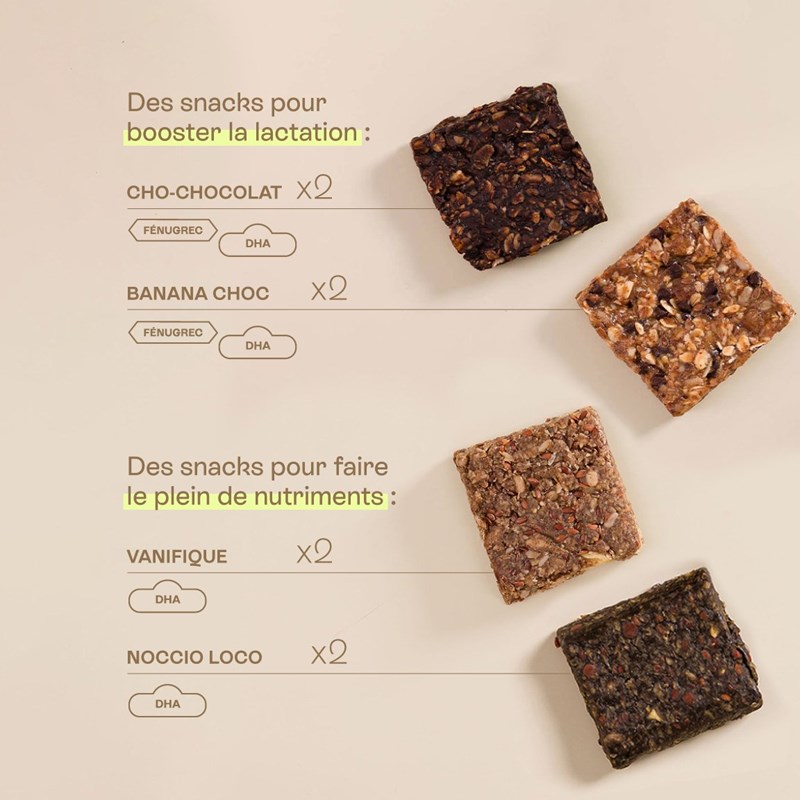 Découverte allaitement - 8 snacks (Jolly Mama) - Image 2