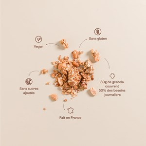 Peanut mama - granola magnésium