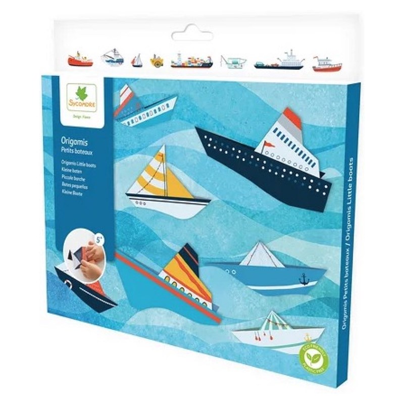 Pockets - origami petits bateaux