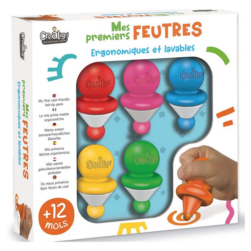 Mes 5 premiers feutres ergonomiques